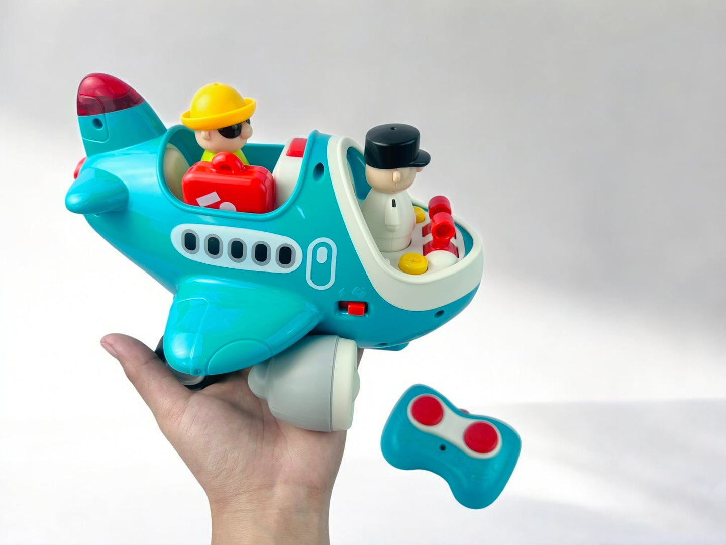 Remote Controlled Airplane, Educational Interactive Musical Toy