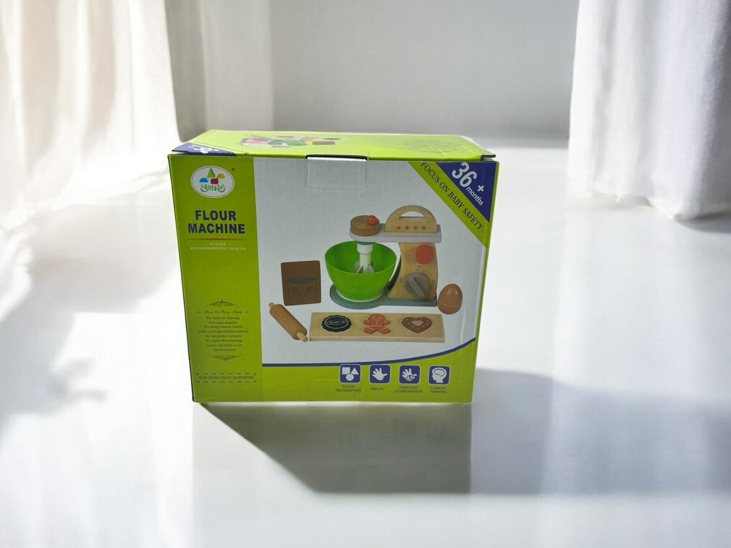 Wooden Stand Up Mixer Play Set Toy