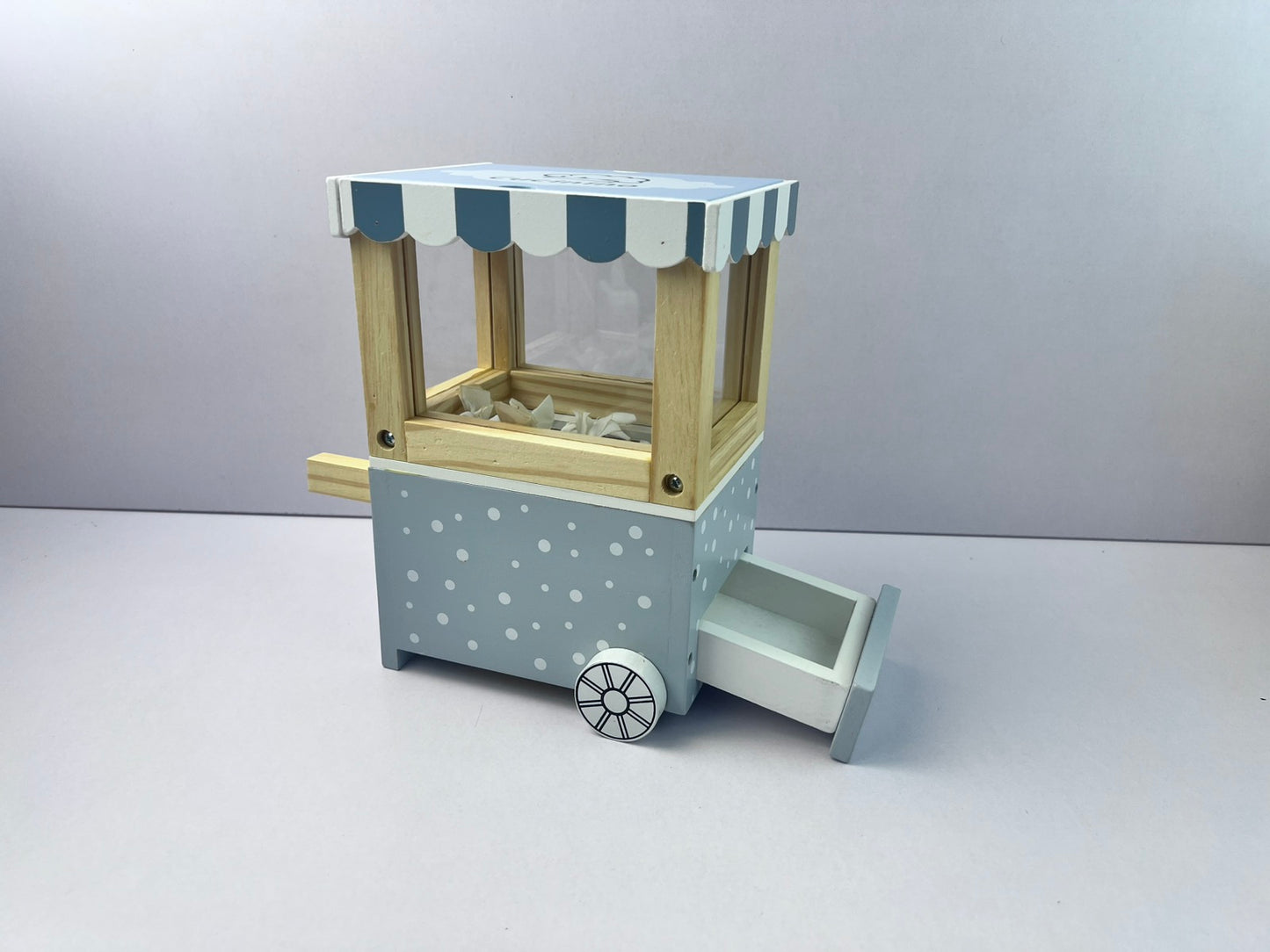 Wooden Popcorn Machine Play Set