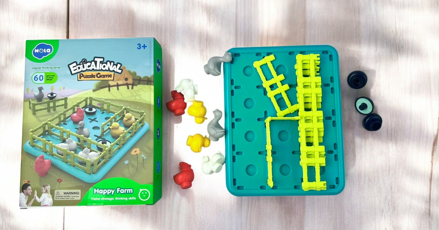 Happy Farm Board Game, Educational Interactive Toy