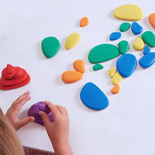 Rainbow Crazy Stacking Pebble Stones