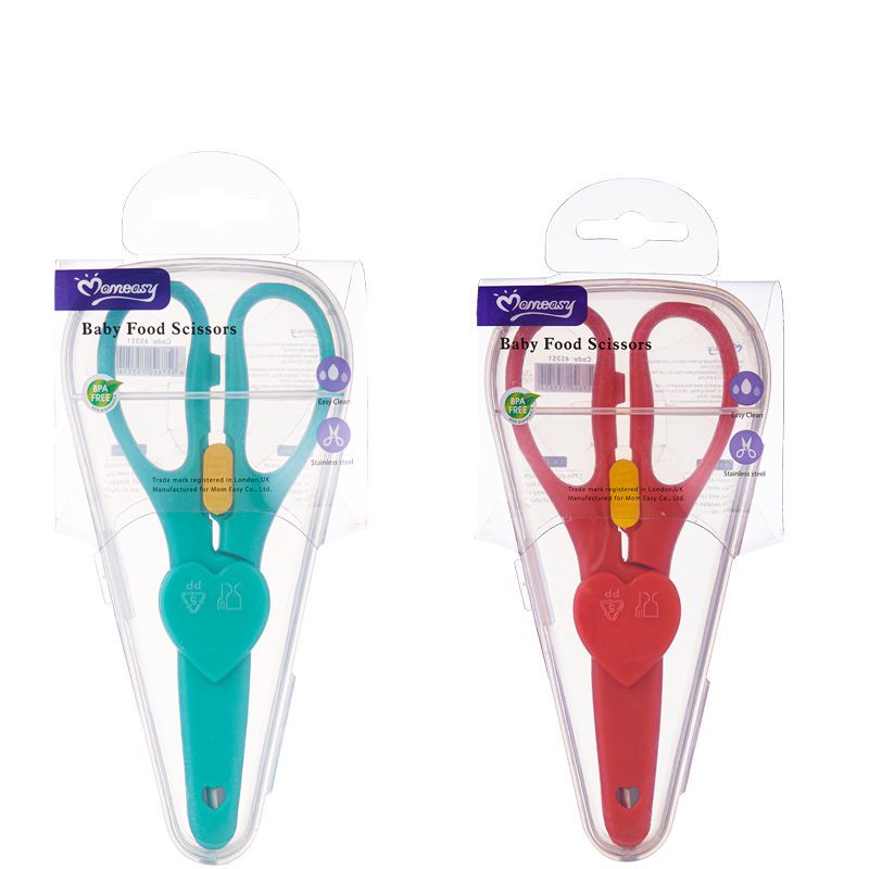 Momeasy Portable Baby Food Scissors with Storage Case