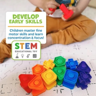 10 pairs Screw Nuts and Bolts Set