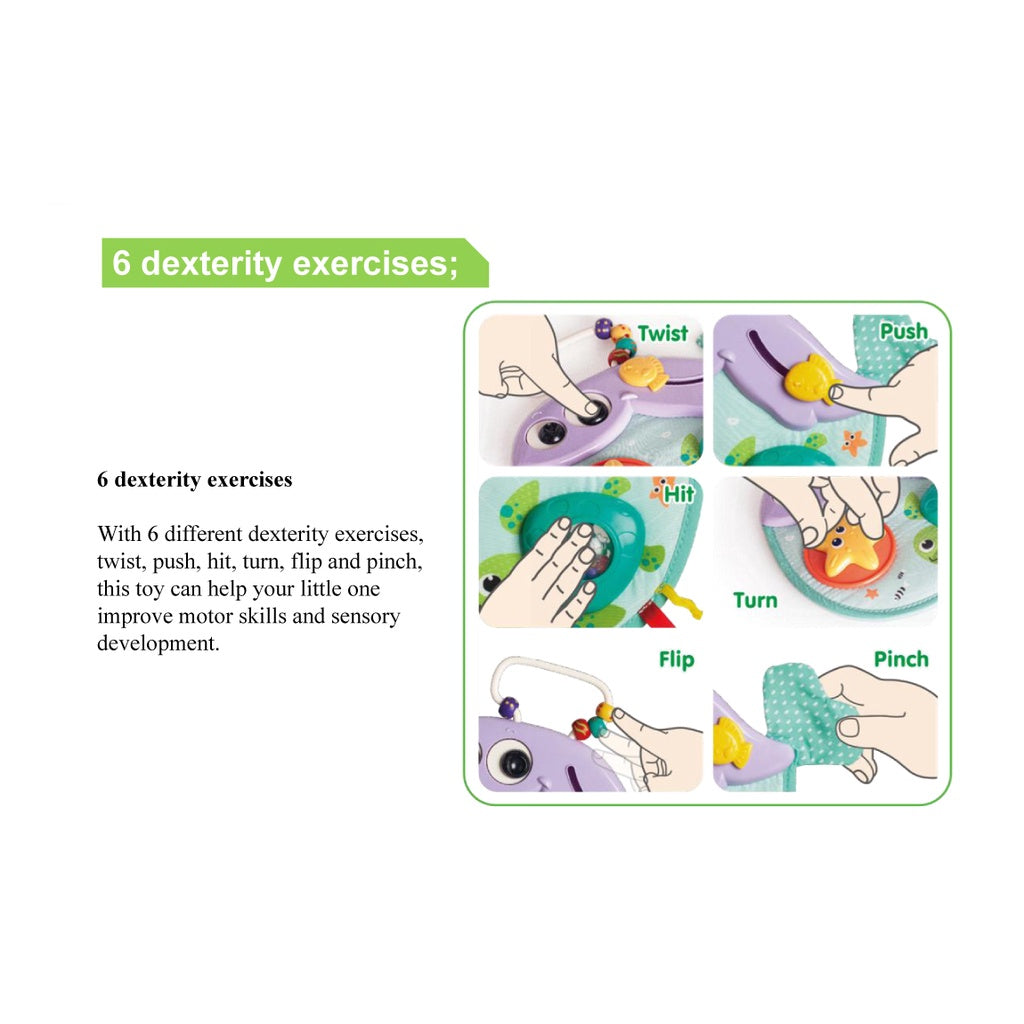 Whale Game and Activity Center, Educational Interactive Toy