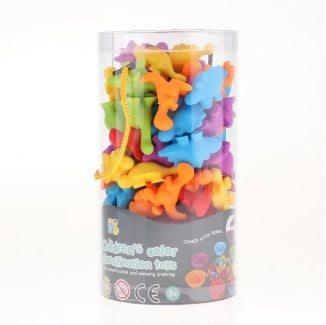 Dinosaur Counting and Color Classification Toy