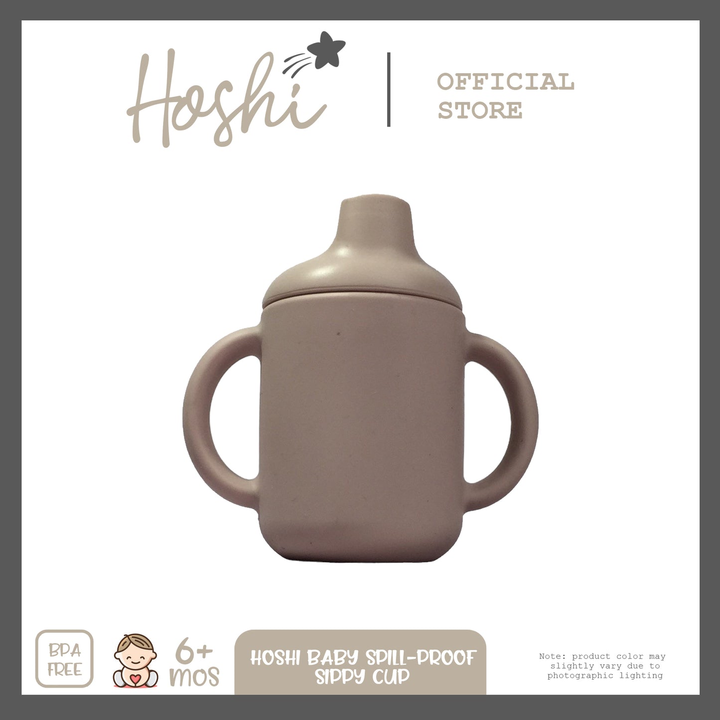 Premium Silicone Spill-Proof Sippy Cup