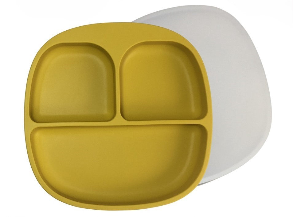 Premium Silicone Suction Divider Plate with Cover