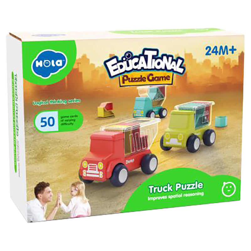 Truck Puzzle Game Educational Puzzle Game