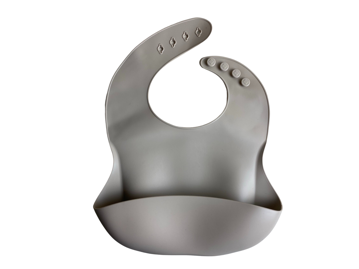 Silicone Plain Minimalist Color Bib