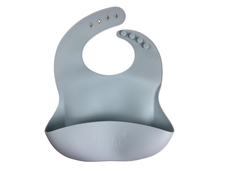 Silicone Plain Bright Color Bib