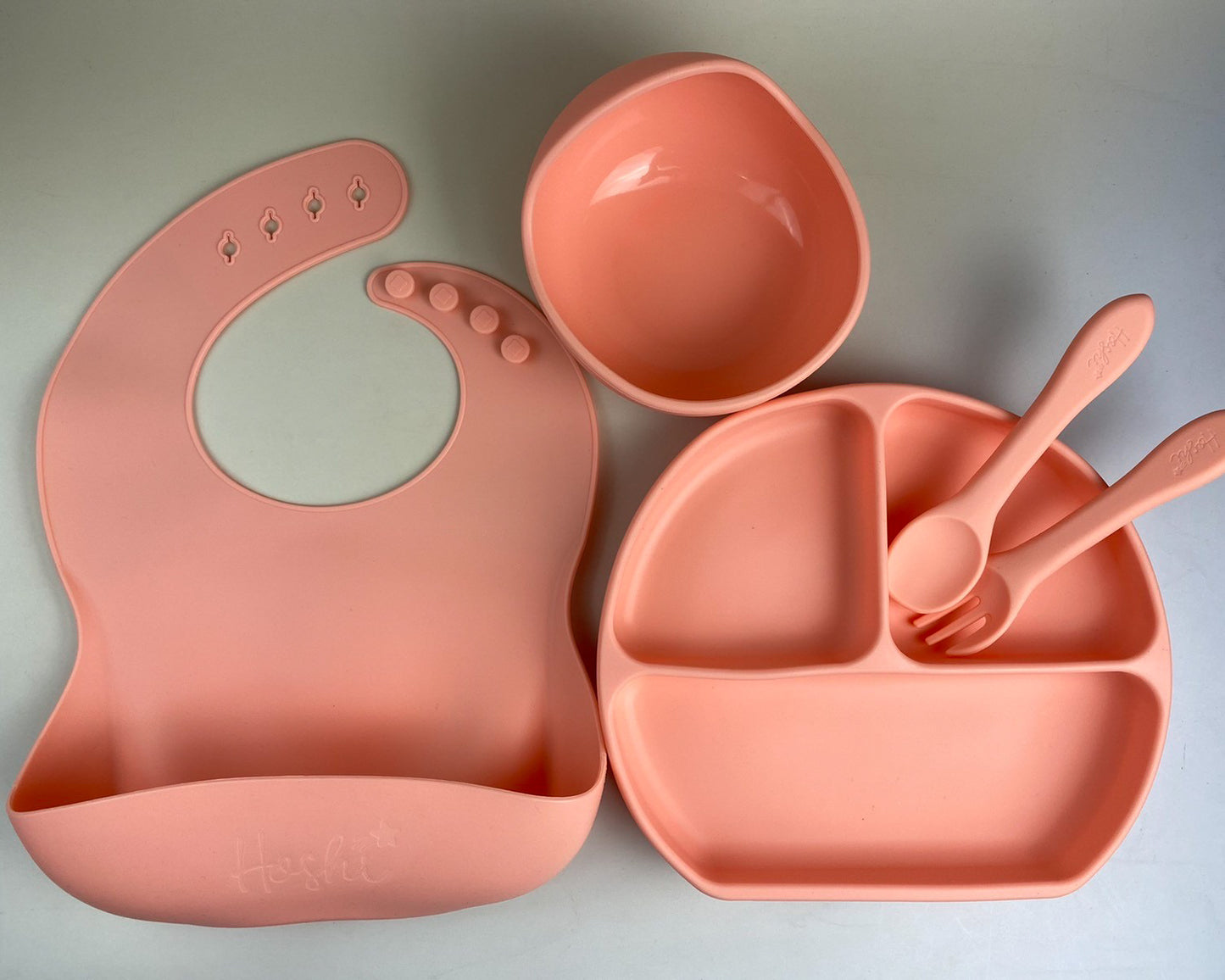 5pc Classic Silicone Feeding Set