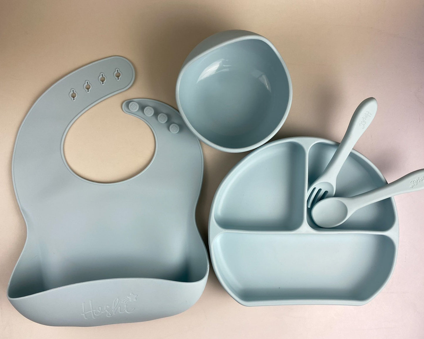 5pc Classic Silicone Feeding Set