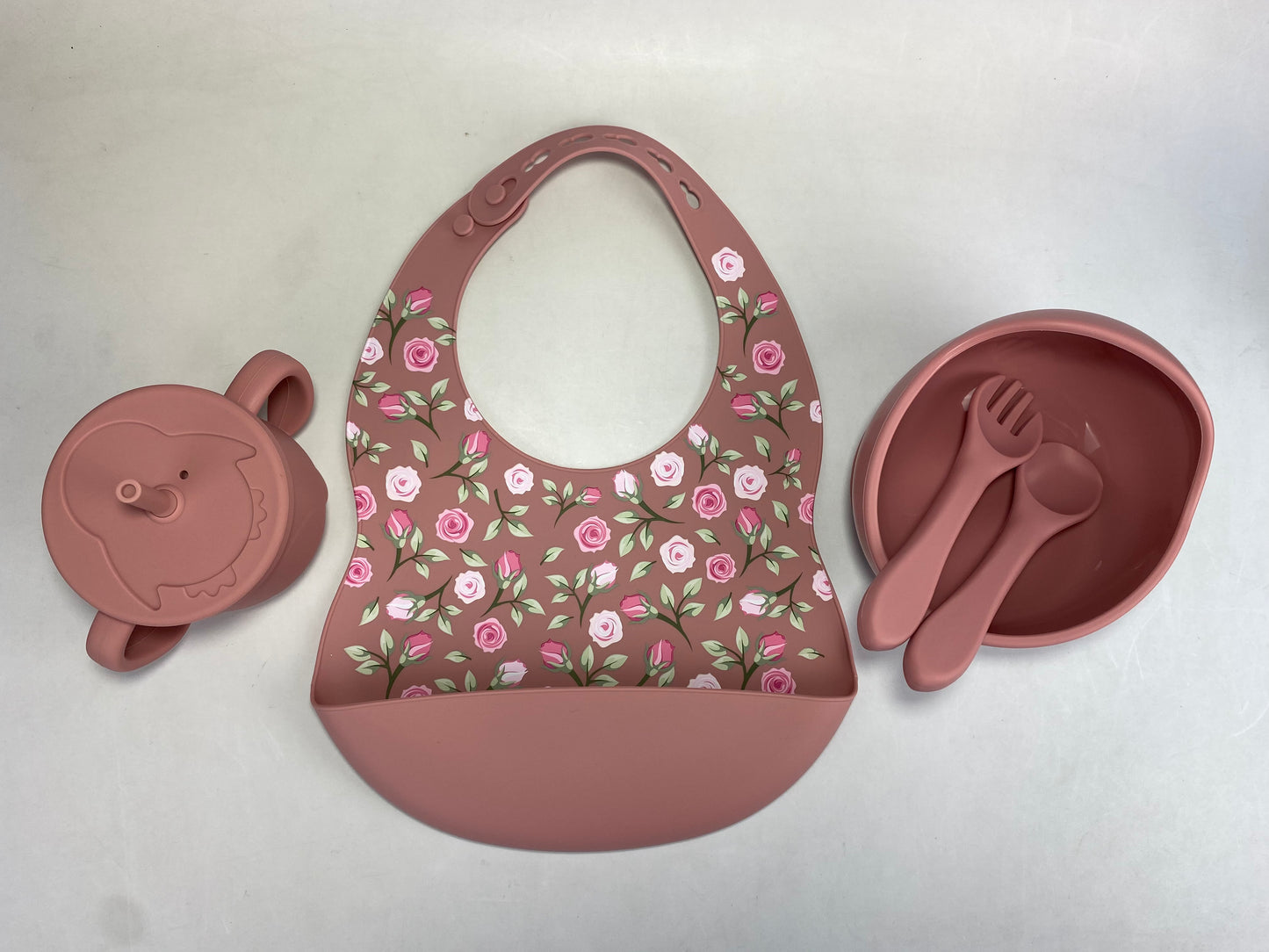 5pc Motif Silicone Feeding Set