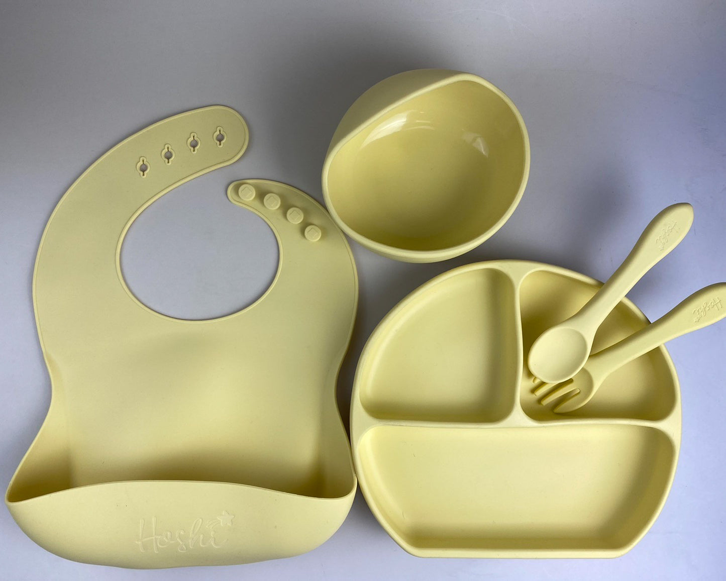 5pc Classic Silicone Feeding Set