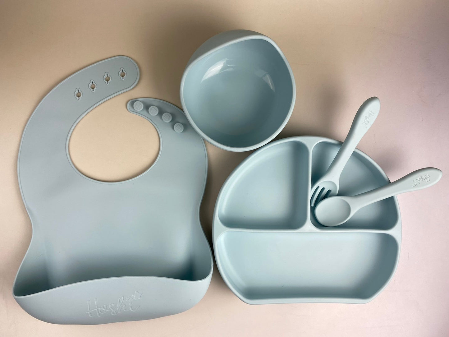 5pc Classic Silicone Feeding Set