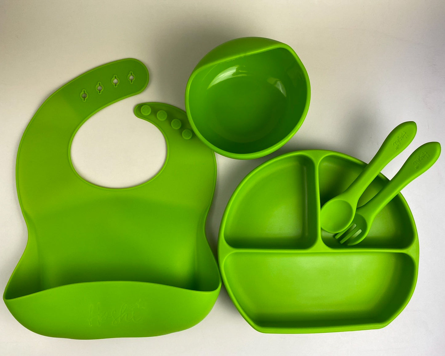5pc Classic Silicone Feeding Set