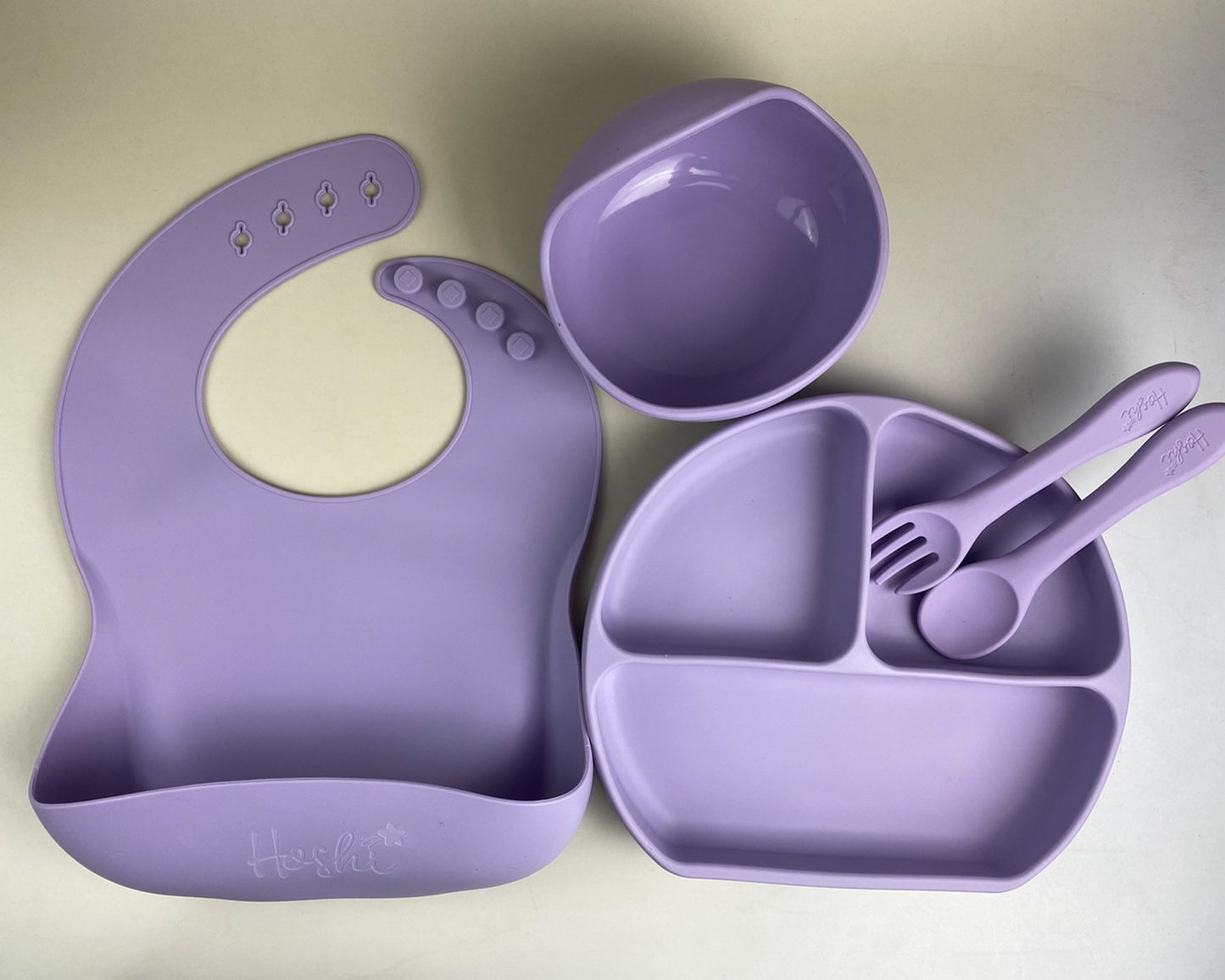5pc Classic Silicone Feeding Set
