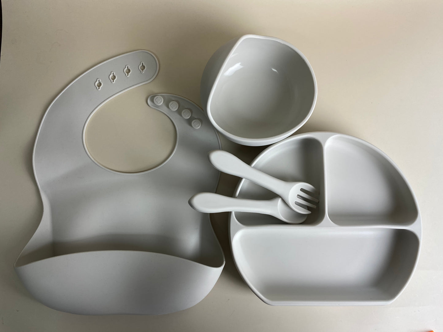 5pc Classic Silicone Feeding Set