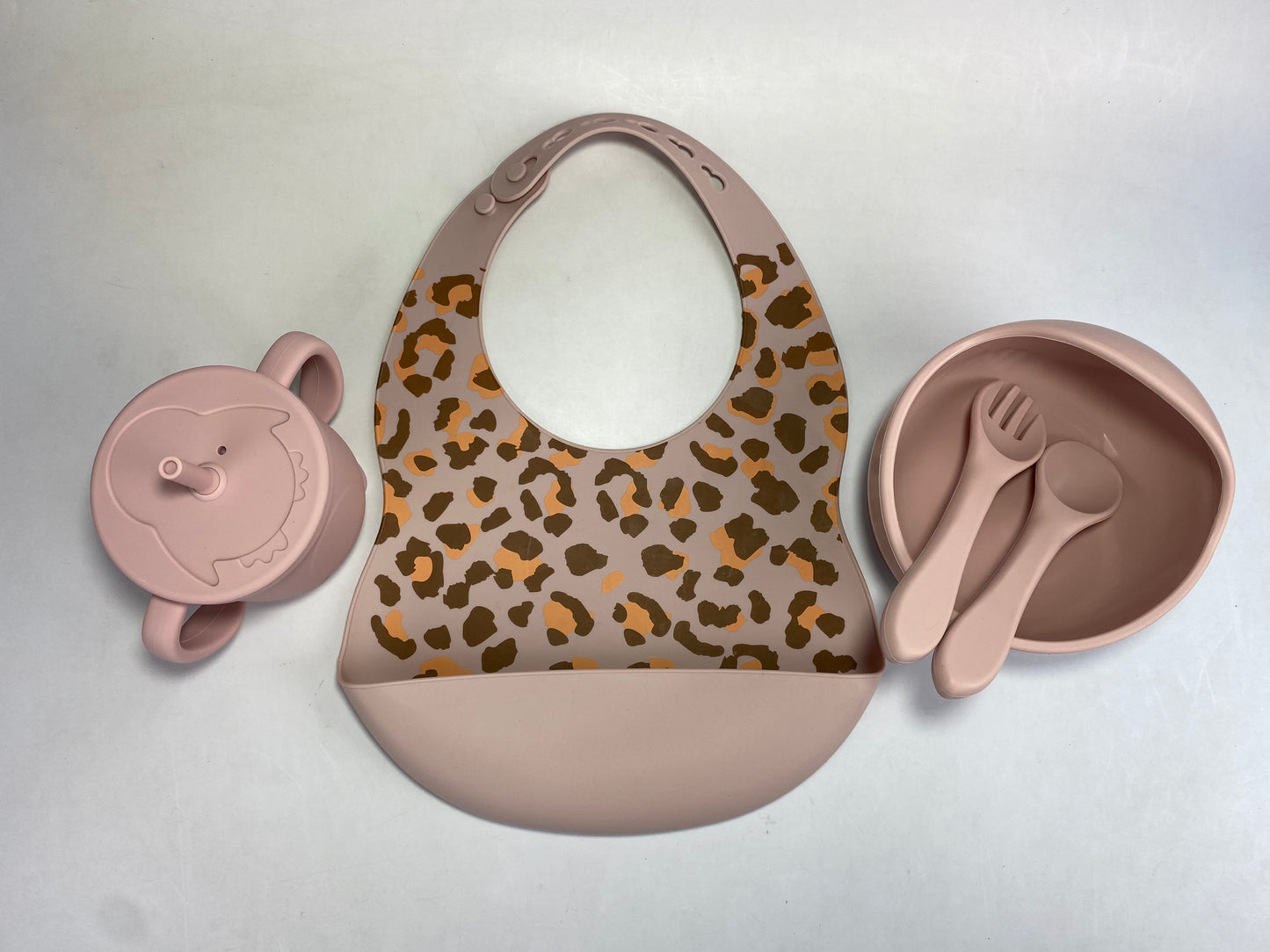 5pc Motif Silicone Feeding Set