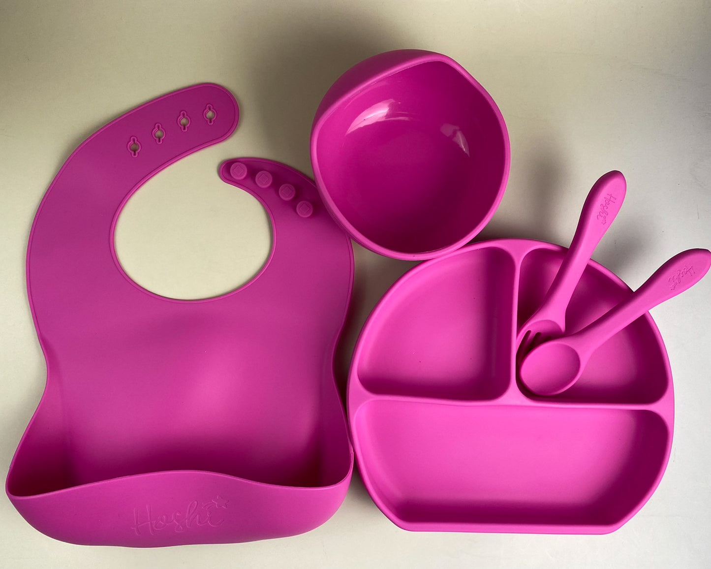 5pc Classic Silicone Feeding Set
