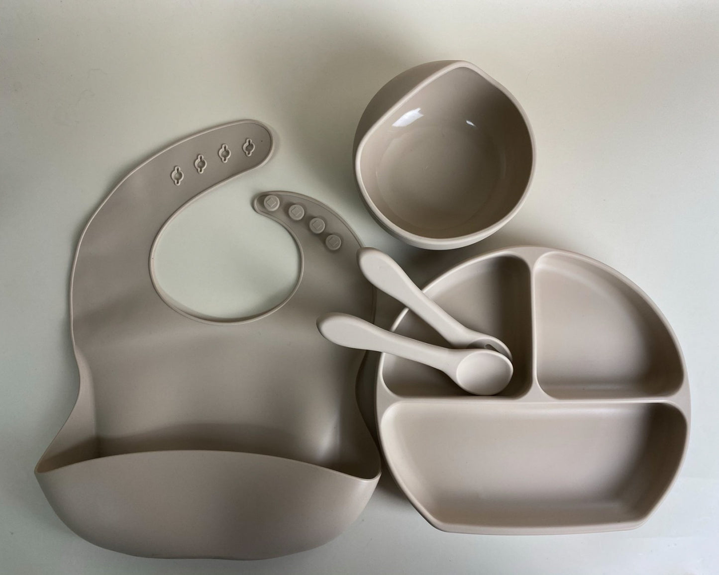 5pc Classic Silicone Feeding Set