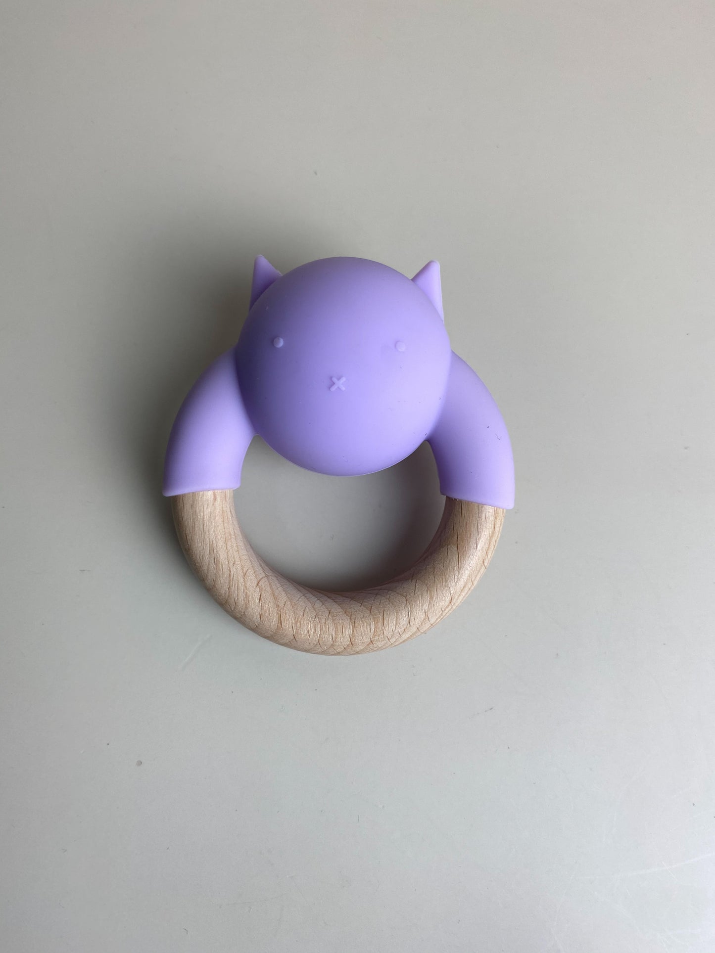 Silicone Animal Rattle Ring