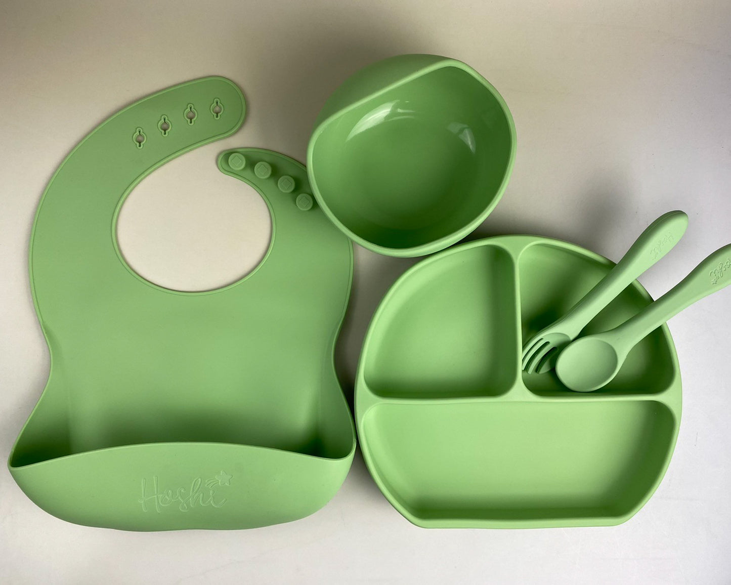 5pc Classic Silicone Feeding Set