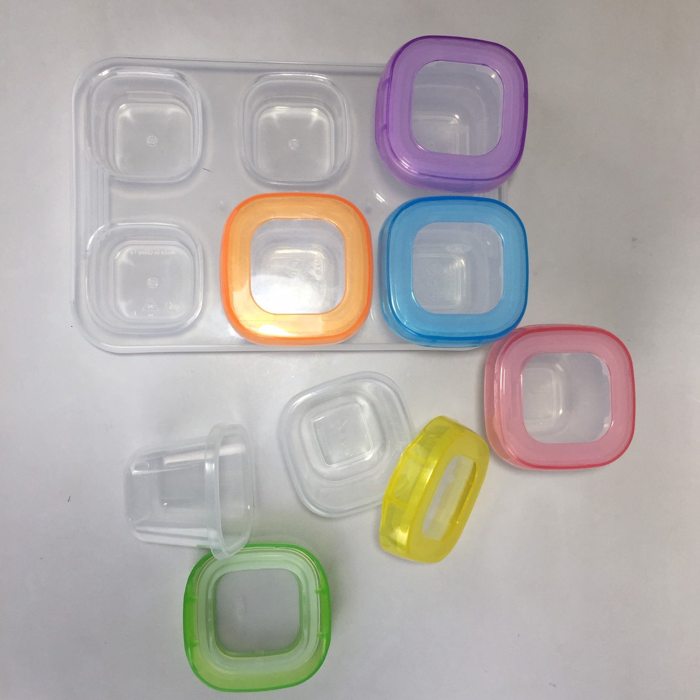 Baby Food Freezer Storage Container with Tray