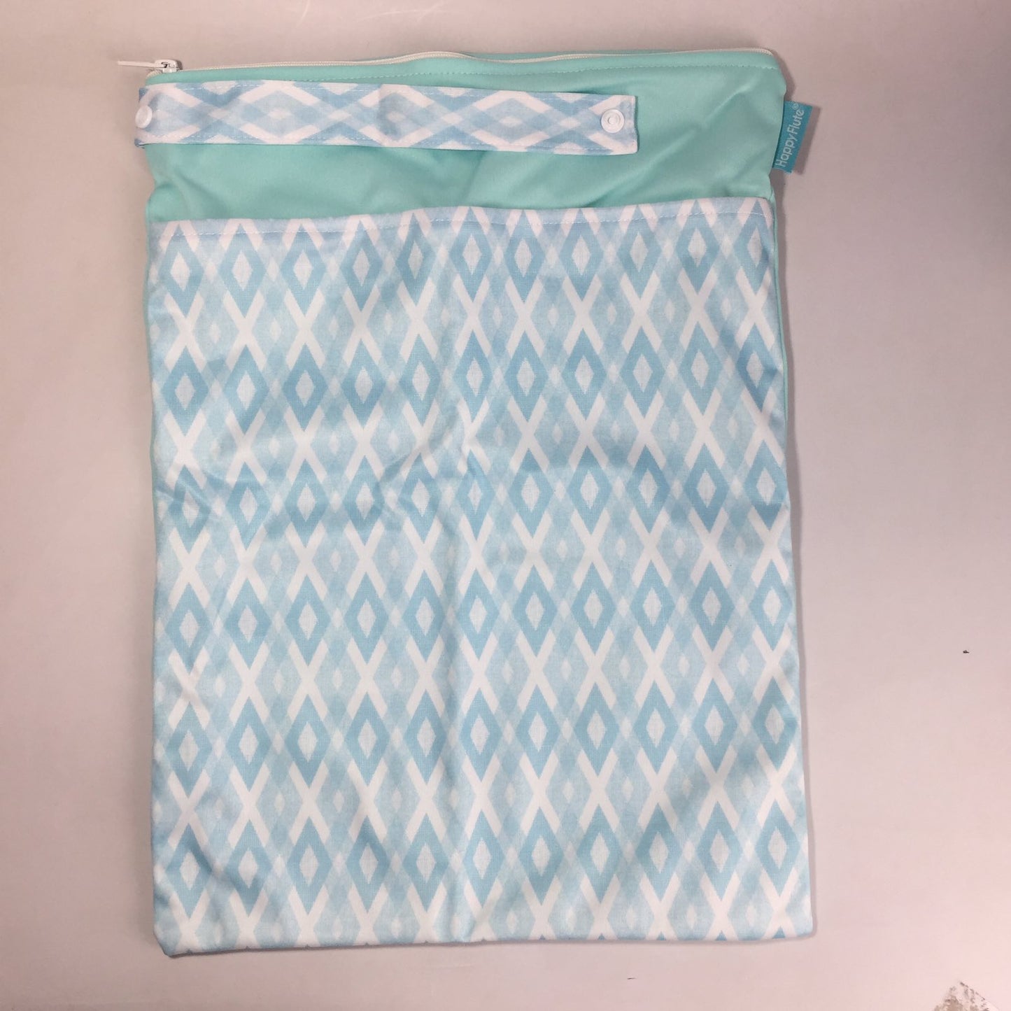 Waterproof Travel Baby Diaper Wet Dry Bag with Snap Handle 30x40cm