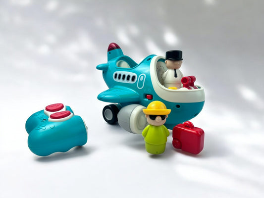 Remote Controlled Airplane, Educational Interactive Musical Toy