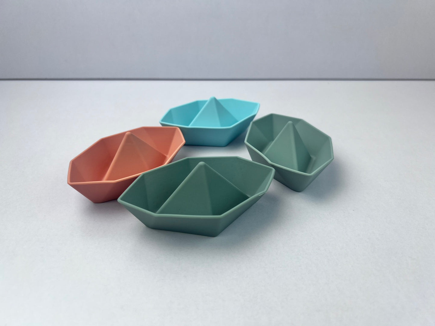 Sail Boat Silicone Stacking Bath Toy Shower or Bath Tub Toy