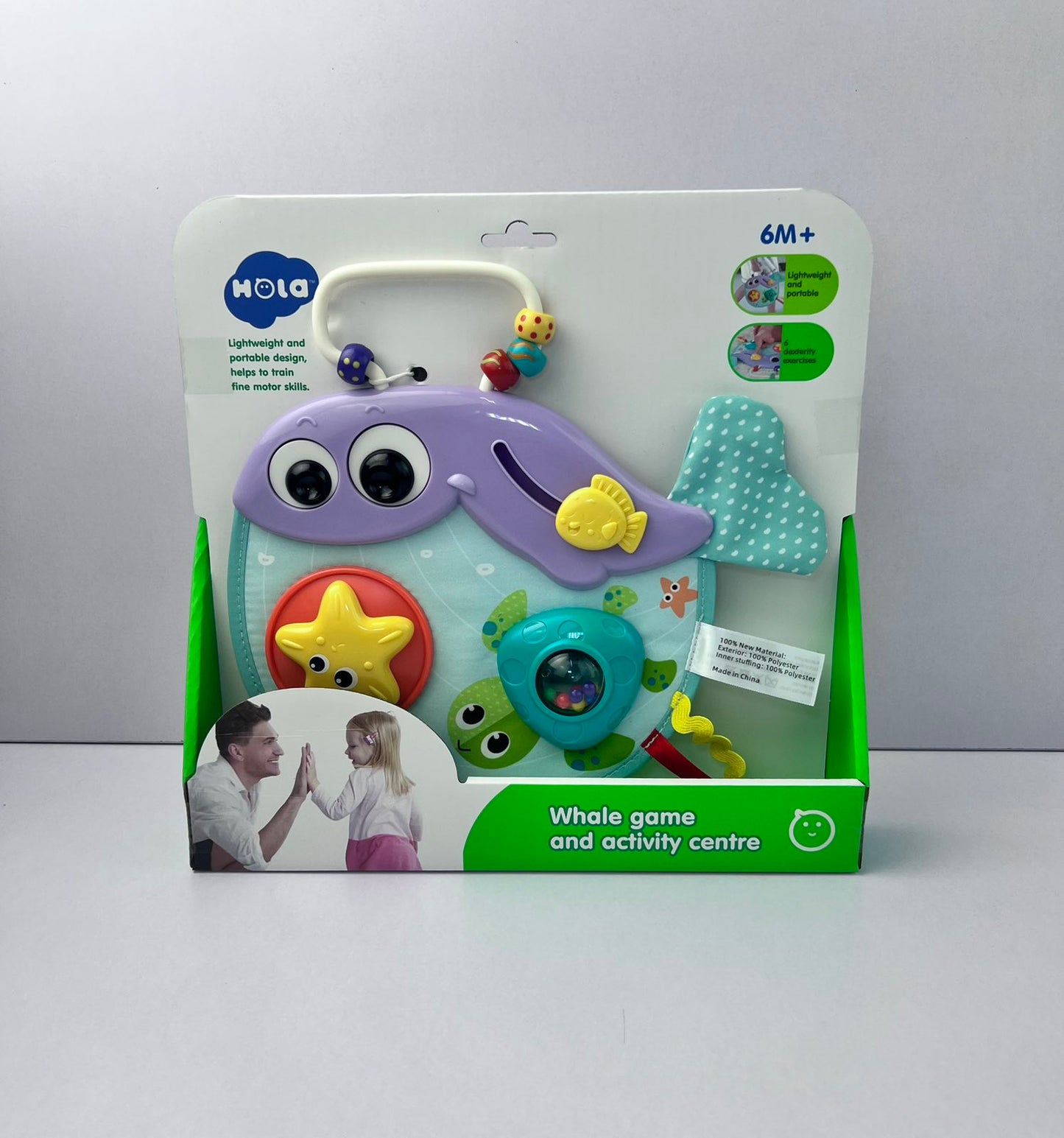 Whale Game and Activity Center, Educational Interactive Toy