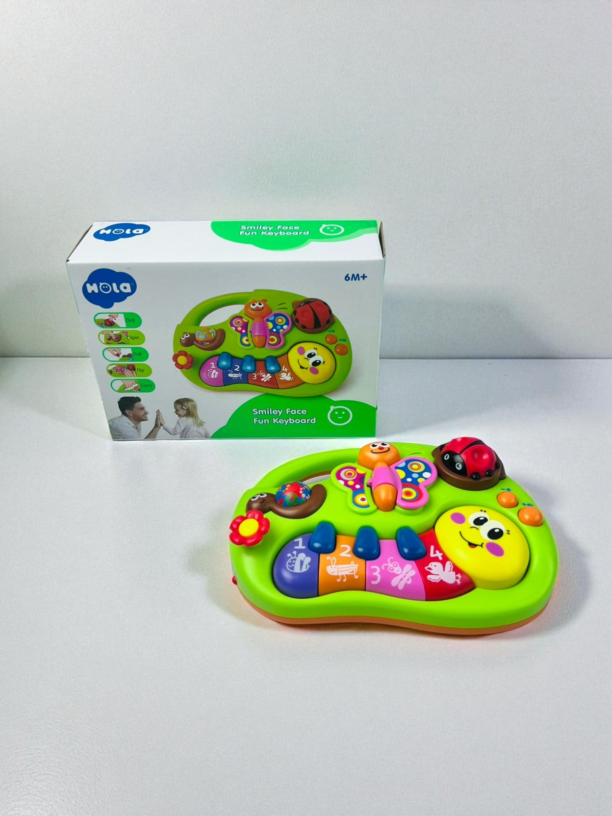 Happy Creatures Keyboard Educational Musical Keyboard Toy