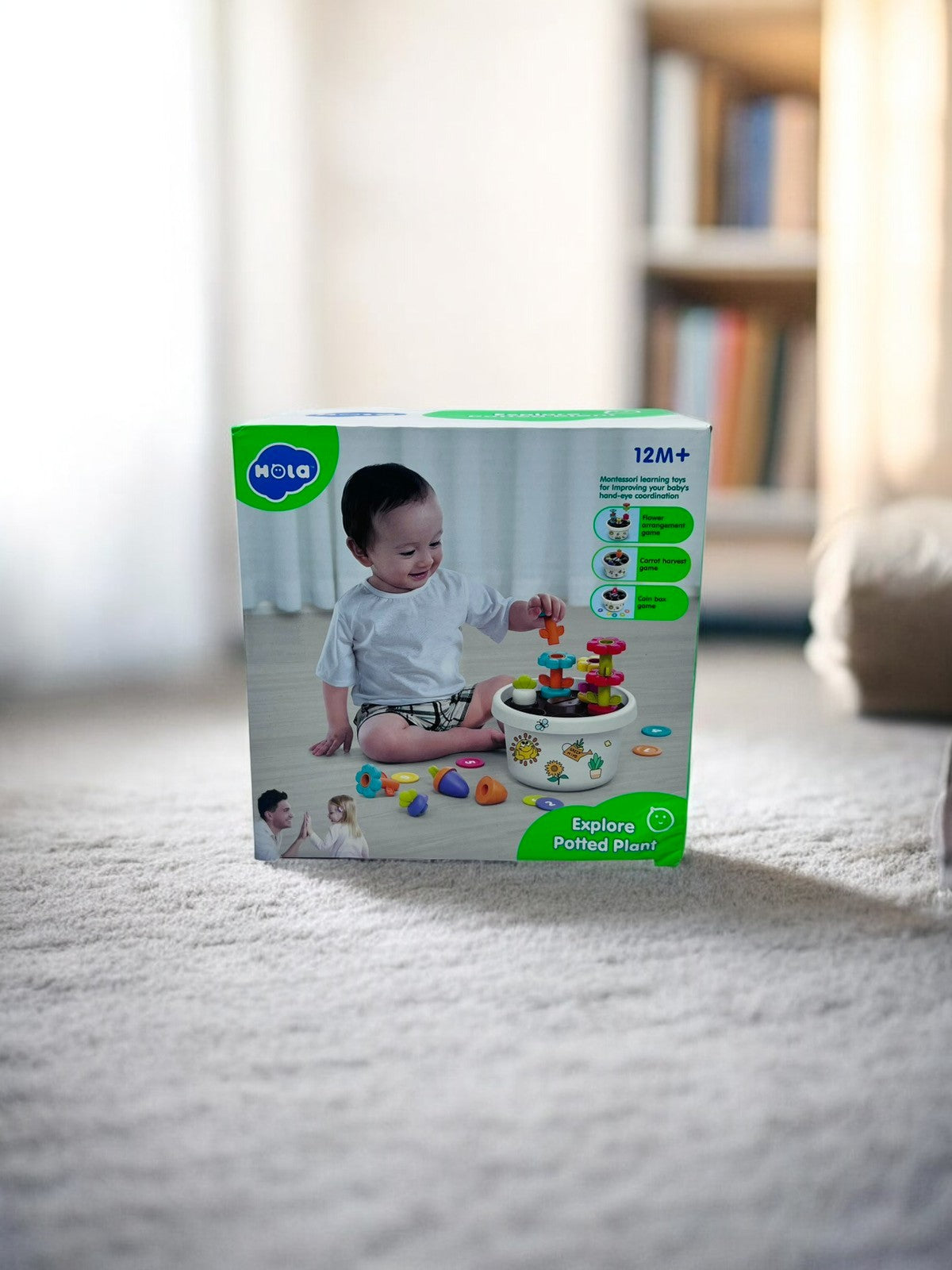 Explore Potted Plants, Interactive Educational Toy