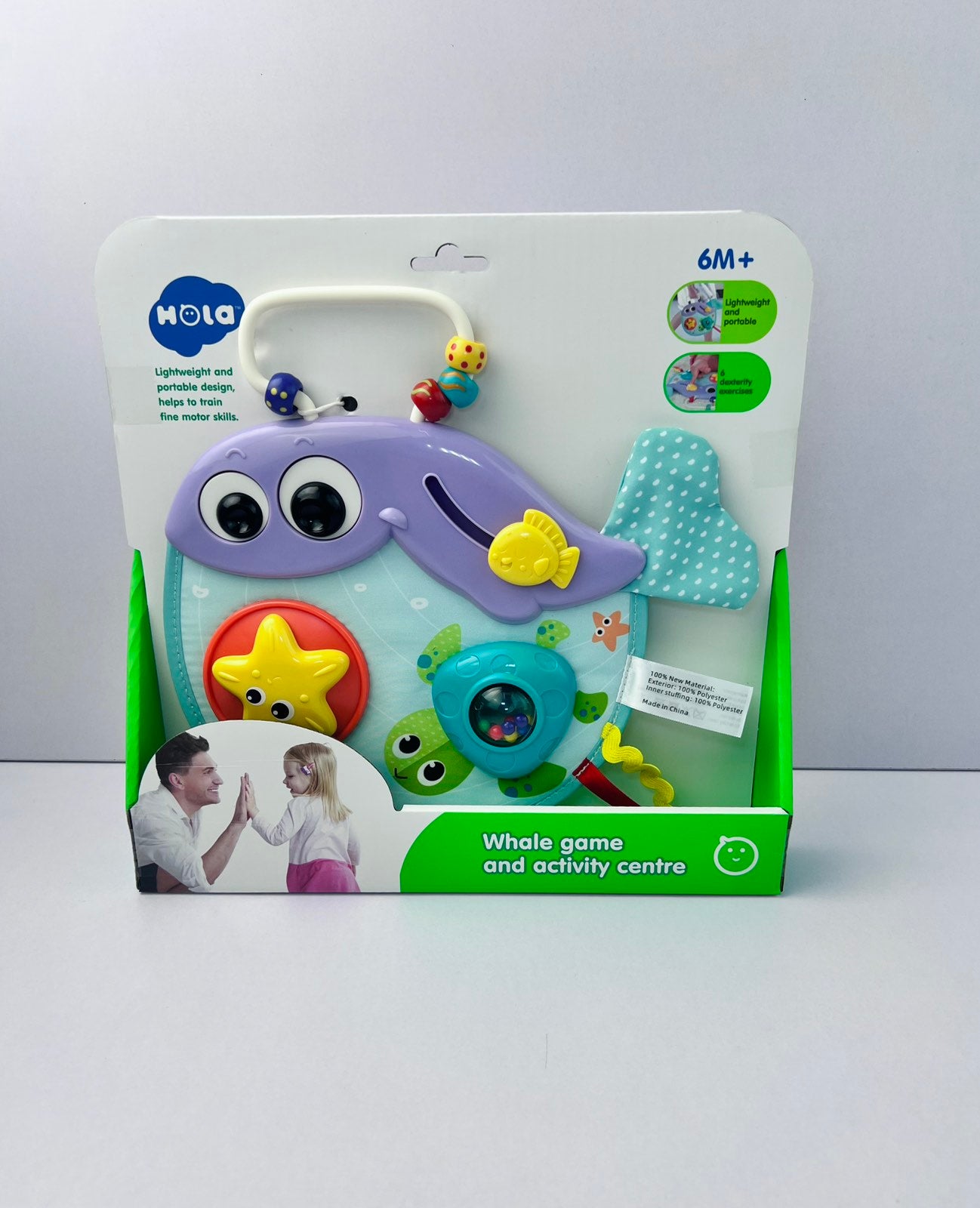 Whale Game and Activity Center, Educational Interactive Toy