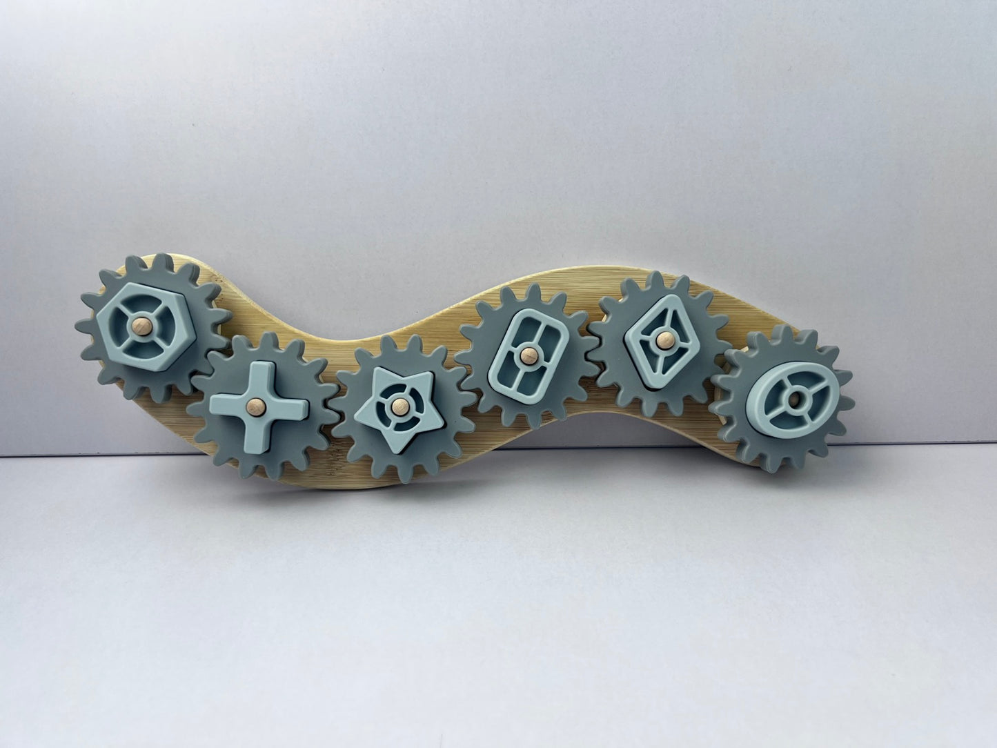 Silicone Busy Gears Assembly Toy