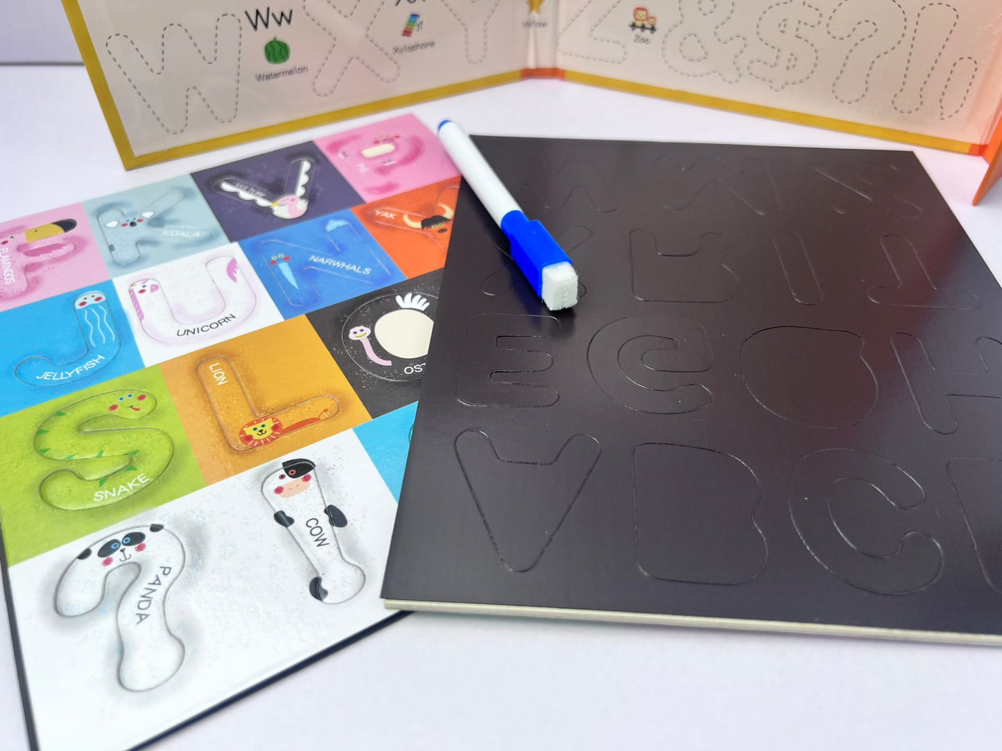 Magnetic English Alphabet Board Book