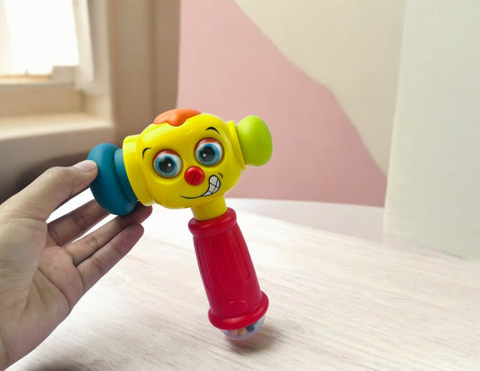 Toy Musical Hammer Rattle, Educational Interactive Musical Toy
