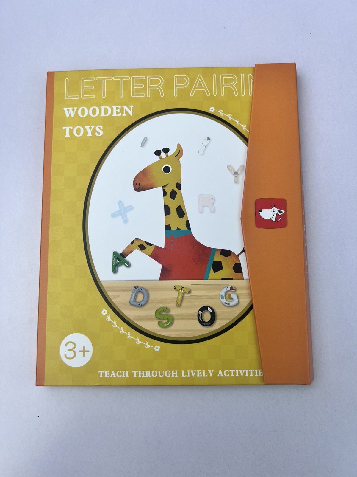 Magnetic English Alphabet Board Book