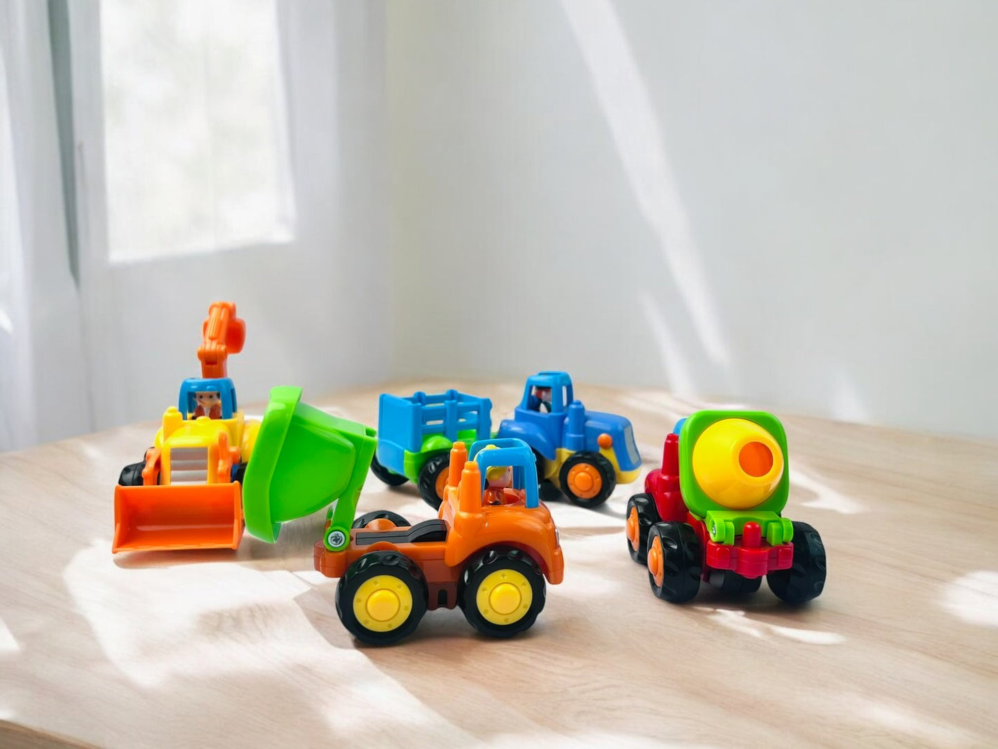 Farm ‘n’ Country Vehicle Set, Friction Powered Trucks Toys