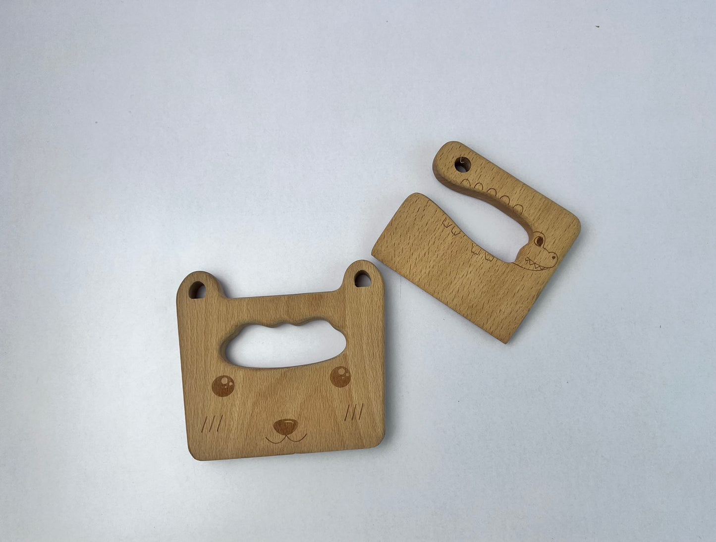 Wooden Toddler Mini Safe Knife or Cutter