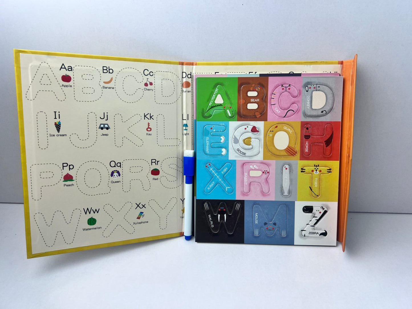 Magnetic English Alphabet Board Book