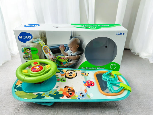 Car Steering Wheel, Educational Interactive Musical Toy