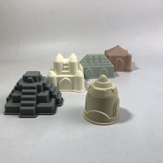 Silicone Beach Sand Toy Molds Set