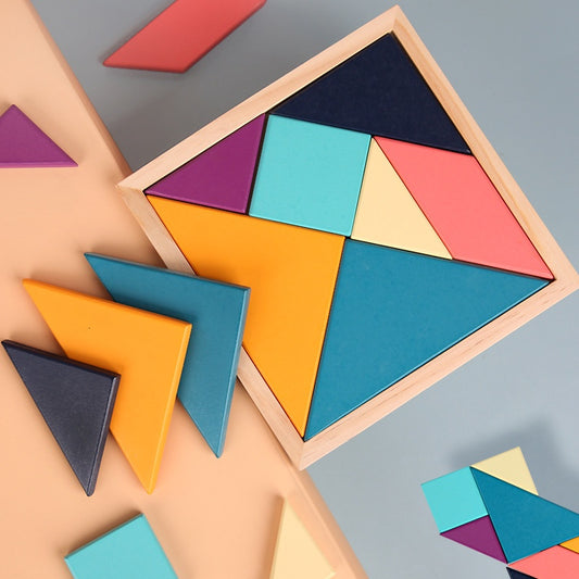Wooden Mini Tangram Puzzle