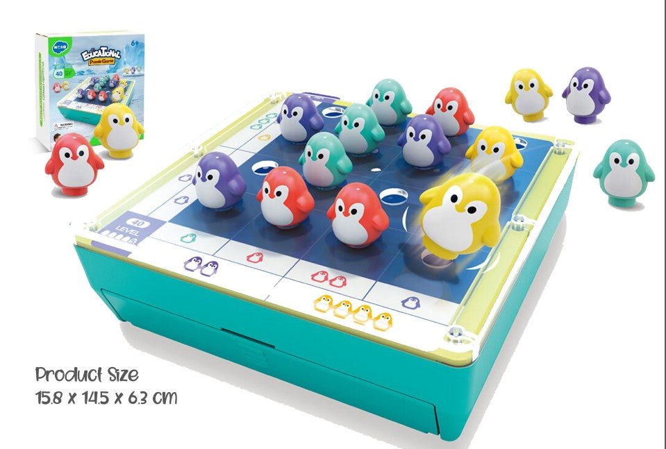 Penguin Puzzle Game Educational Puzzle Game