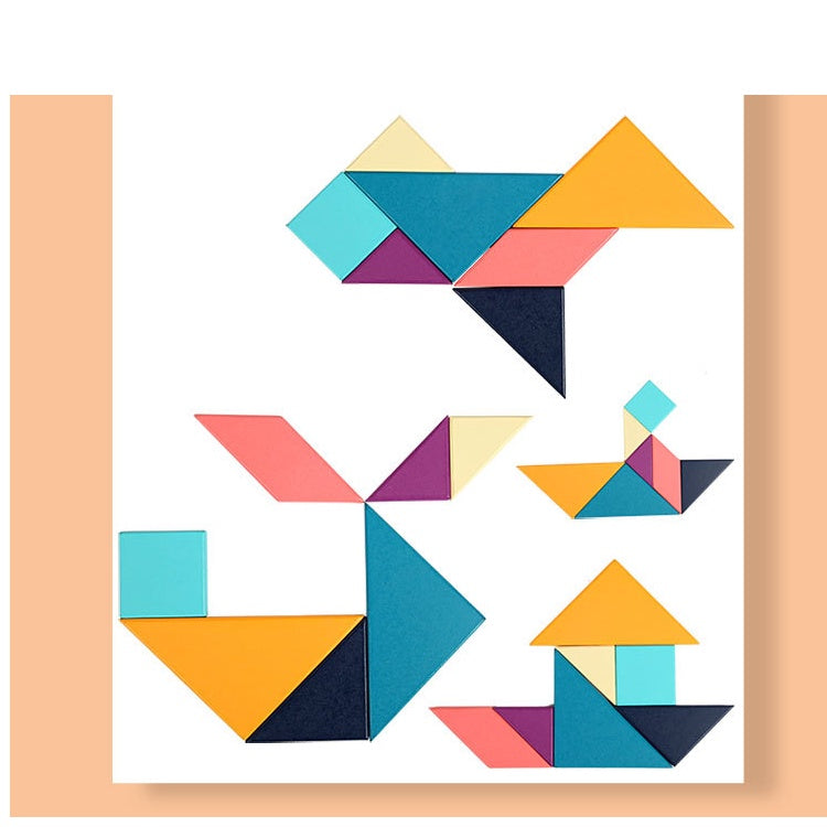 Wooden Mini Tangram Puzzle