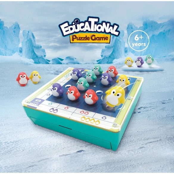 Penguin Puzzle Game Educational Puzzle Game