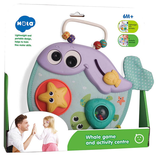 Whale Game and Activity Center, Educational Interactive Toy