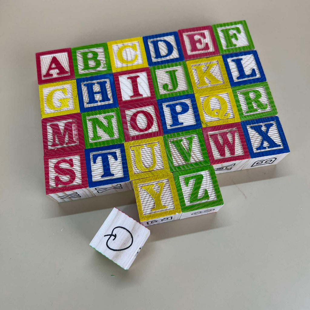 Wooden ABC Alphabet Building Blocks – Hoshi Baby Philippines